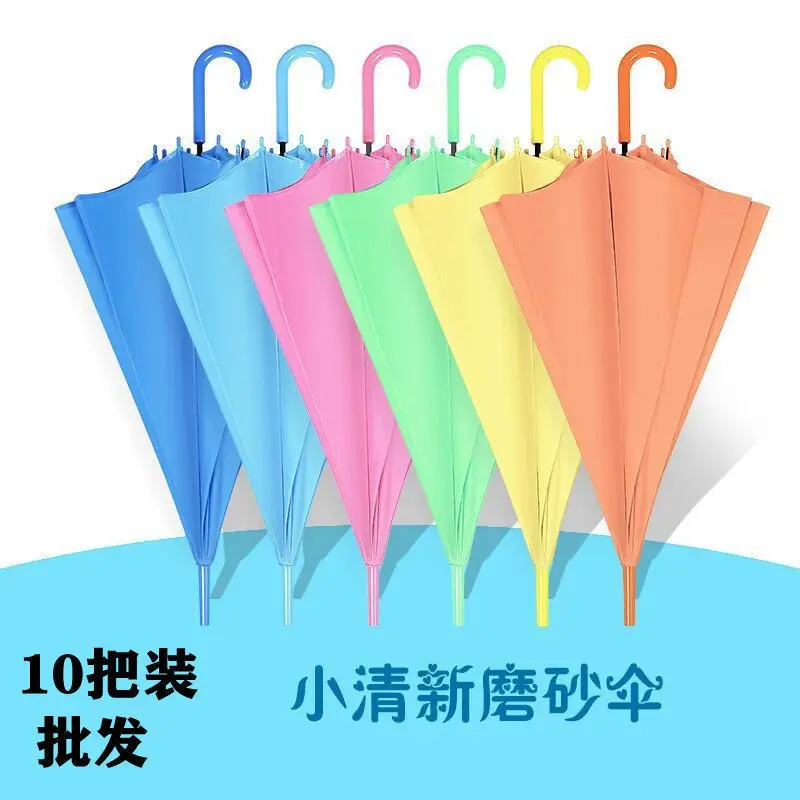 21 Inch 8 Bone New Design Straight Golf Promotion Transparent Umbrella Princess Umbrella Clear Umbrella
