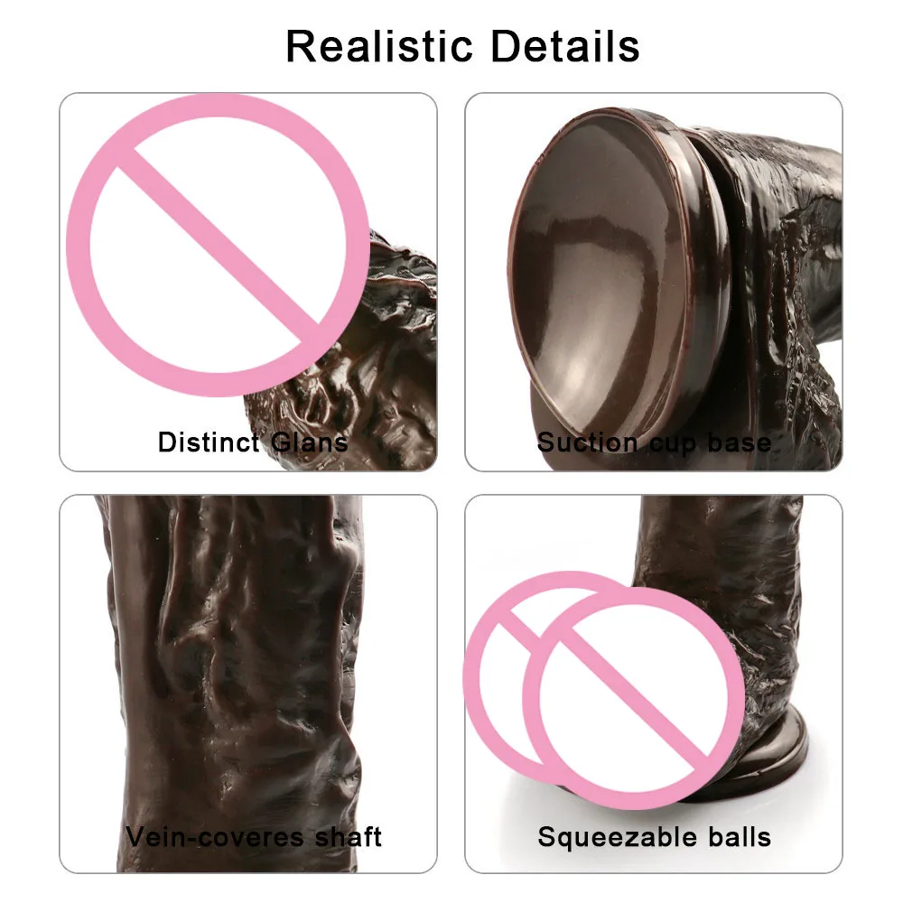 Big Dildos Jelly Gode Dick Couples Vagina Anal Plug Adult Toys Huge Penis Suction Cup Realistic Dildo Sex Toys for Woman