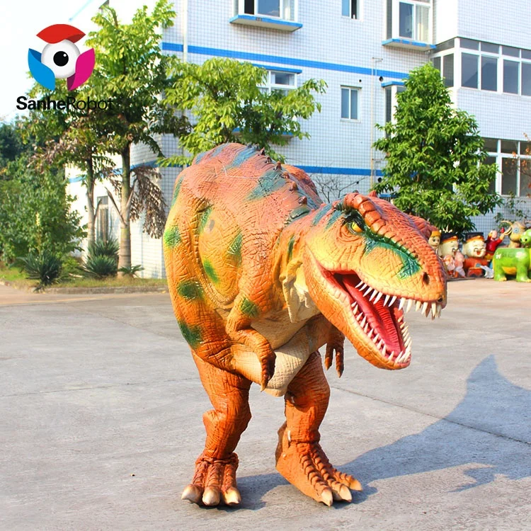 Custom T-Rex Animatronic Walking Dinosaur Costume Silicon Rubber for Kids & Adults for Indoor Cosplay & Amusement Parks