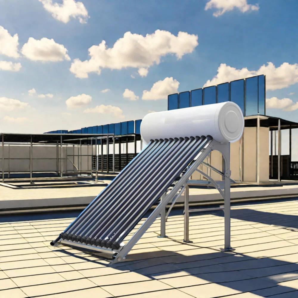 JIADELE Solar Powered Heating Water Pressuerized Solar Geyser Water Heating Pompa Ciepla Basenowa 300L Solar Water Heater 200L