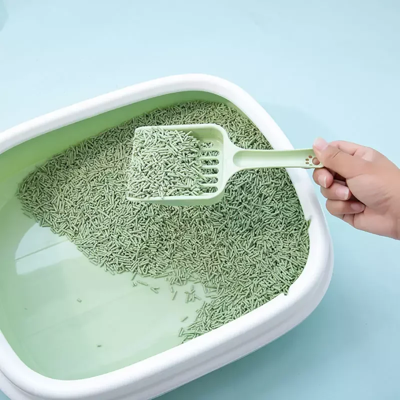 Amazon Hot Selling Semi Hidden Customizable Large Square Catta Cat Litter Box Free Cat Litter Spoon