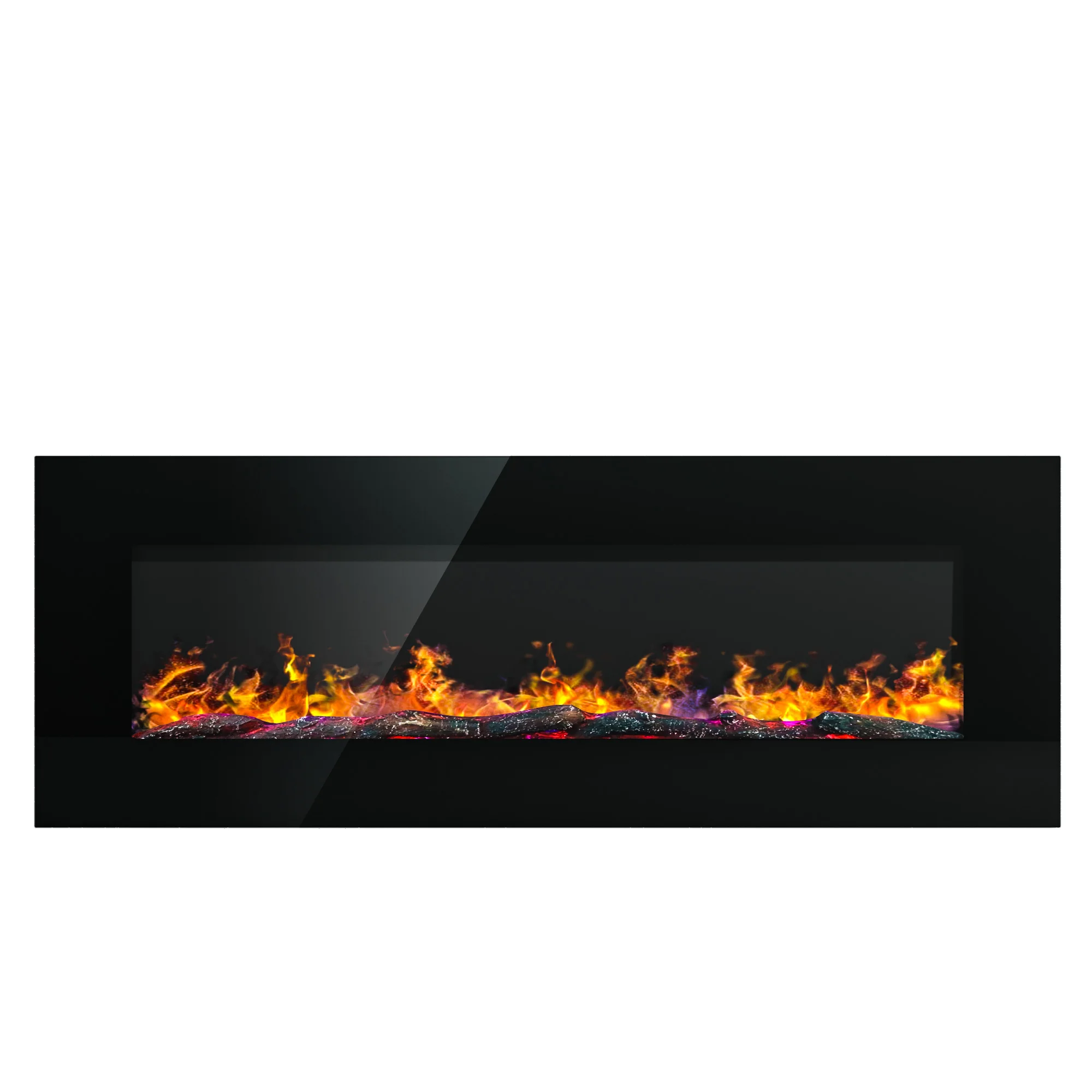 Simple Design high quality 220v Electric Fireplaces For RV Villa Hotel Home