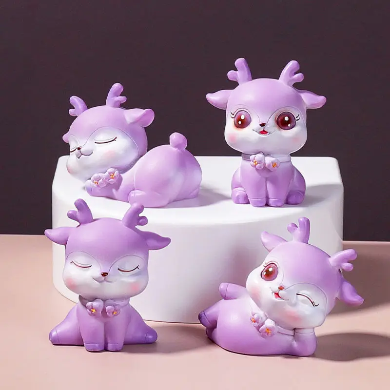 Plastic Crafts Deer Decor Support Custom Size Model Plastic Ctafts Cartoon Animation Action Anime Figure Doll Plastic Crafts