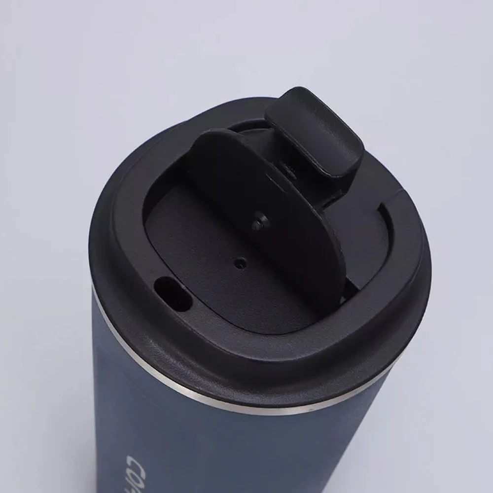 123sports Hot Sale 420Ml 14Oz Stainless Steel Vacuum Insulated Tumblers Travel Mug Double Wall Water Coffee Cup With Lids