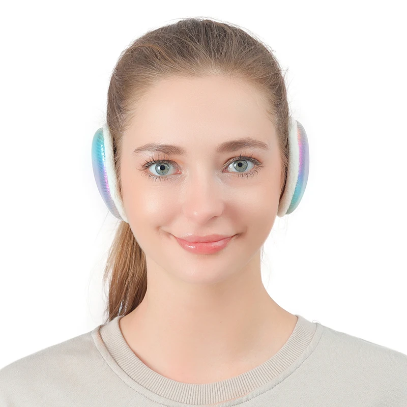 Veijer Adult Winter Earmuff Earbags Outdoor Sport Windproof Ear Covers Fleece Split Ear Muff