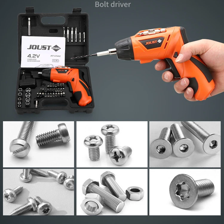
Multi-function Home Set Rechargeable Power Drill Mini Electric Screwdriver 