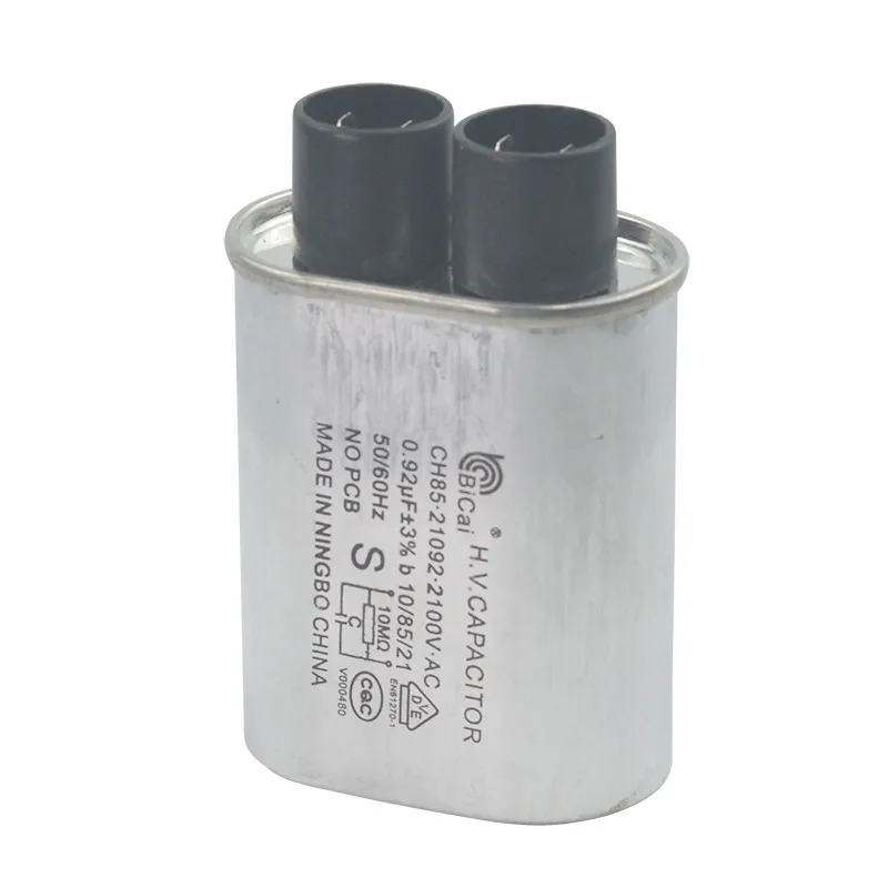 New bicai ch85 2100v 0.92uf high voltage capacitor made in China  for microwave oven