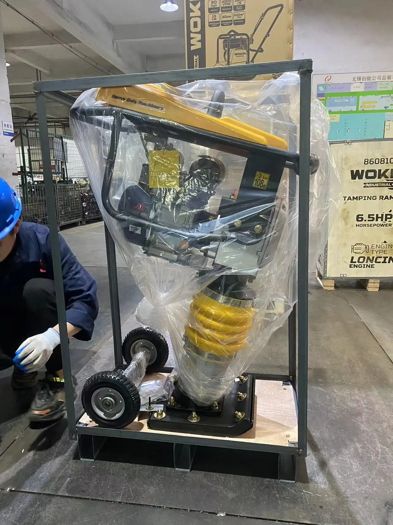 Factory direct discount High quality 10kn tamping rammers used to tamp soil or asphalt are often used in construction work