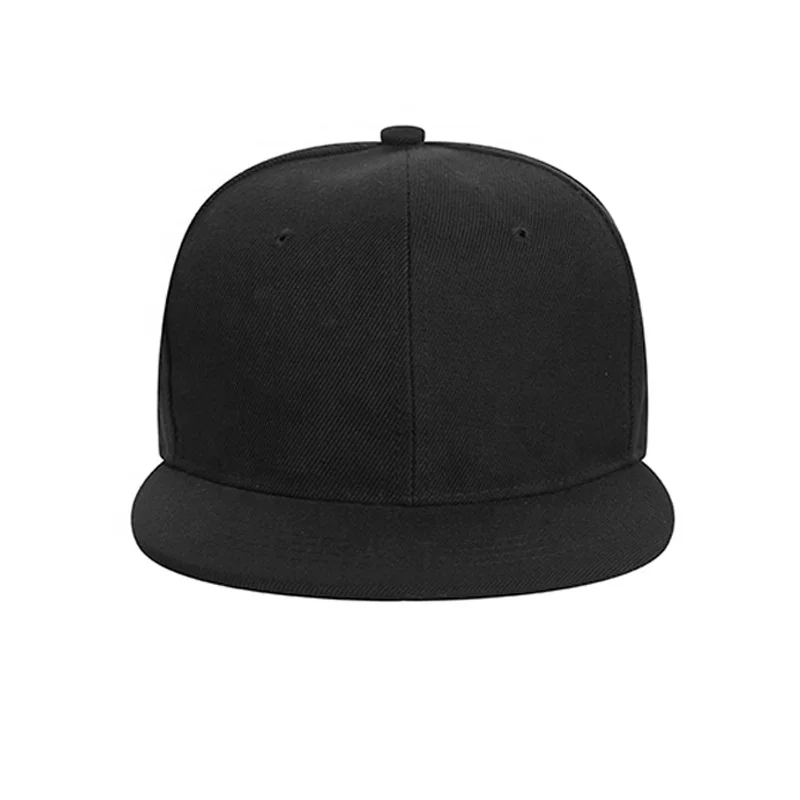 Wholesale Cheap Custom Logo Youth Kids Solid Plain Child Flat Brim Snapback Cap Baseball Cap Baby Sport Cap For Boy Girl