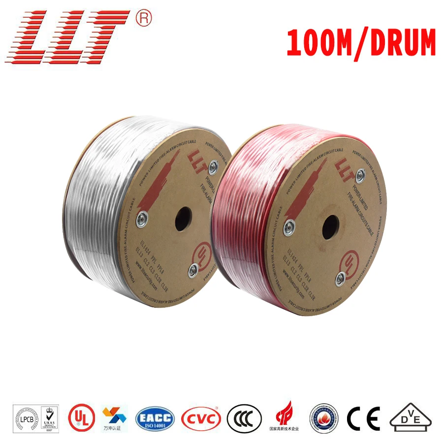  Пламени retardarn пожарной сигнализации кабель 16AWG 18AWG 20 AWG
