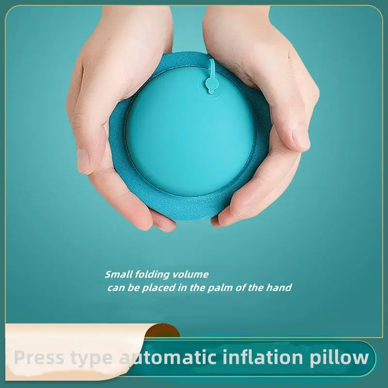 Travel Neck Pillows Inflatable U Shape Headrest Cushion for Best Rest & Sleep While Traveling