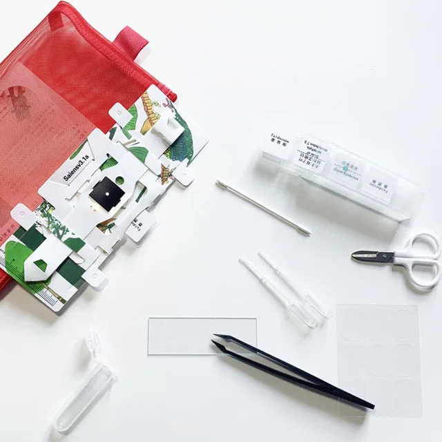 
Folding Paper 200times 1000times 2000times DIY Carry-on Microscope 