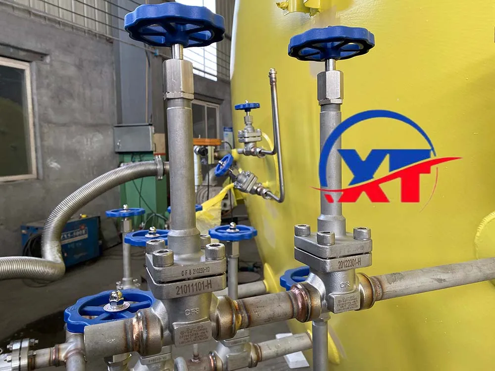 20m3 1.6 mpa Vertical Cryogenic Liquid Oxygen/Carbon Dioxide/Nitrogen Storage Tank Pressure Vessel