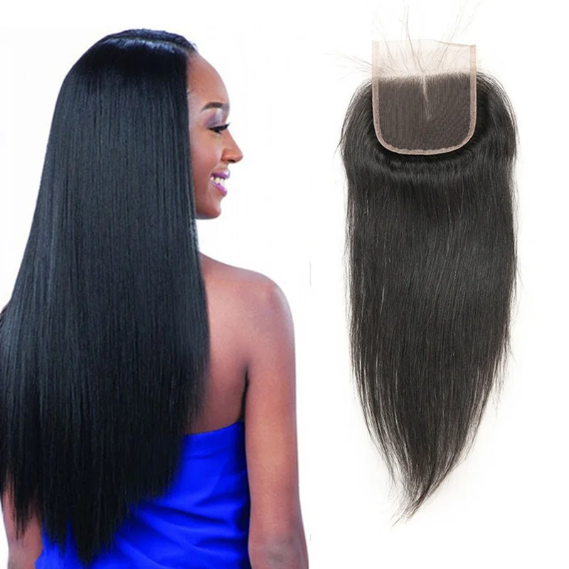 Yes Virgin Human hair Products Vendors, Transparent HD 4X4 Lace Closure Cuticle aligned Brazilian Hair