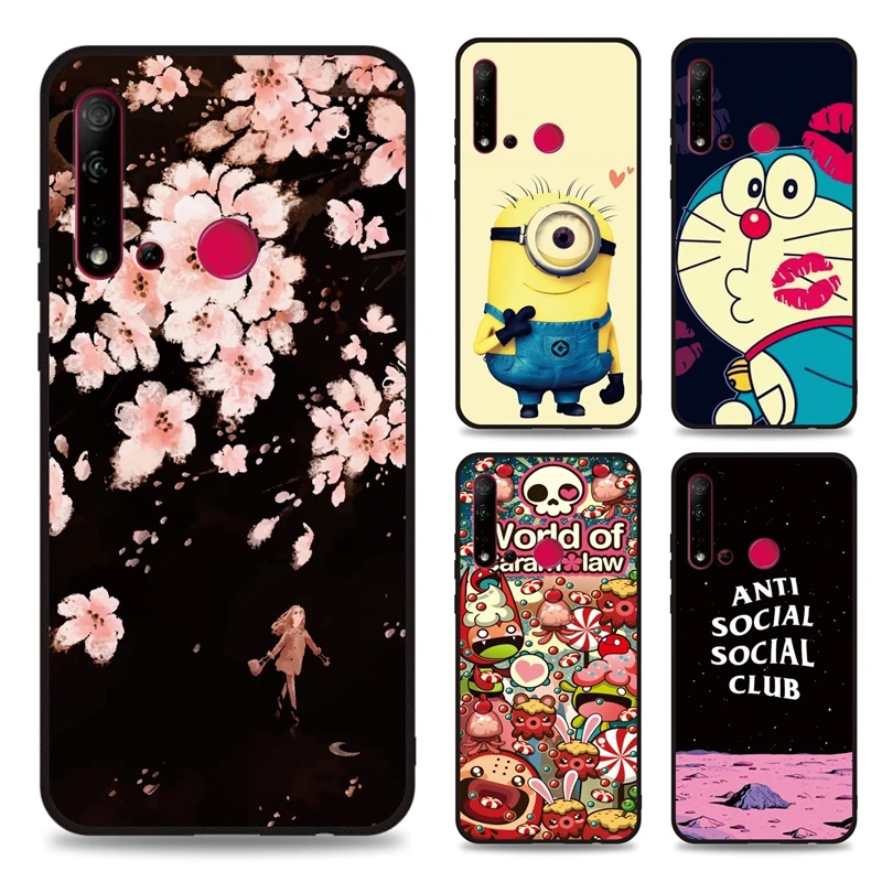 
OEM Logo Brand Painting Scratch Proof TPU Back Cover Phone Case for Huawei Nova 5 4 4eWomens Design for Nova 5i Pro Phone Case 