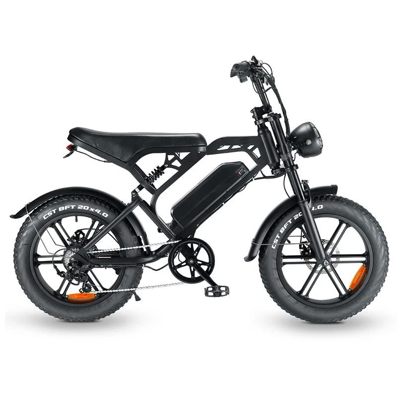 V20 Eu Warehouse Price Mountain Electrically Bike Bicycle Electr Motor Fat Tire Ebike Cheap Electric Bikes Adults