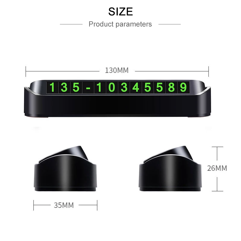 
Ersan Phone Number In Car Parking License Plate Temporary Stop Sign Temporary Car Parking Card Phone Number Card Plate 