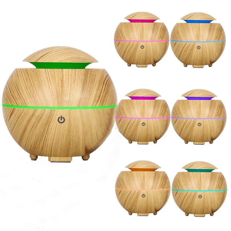 Factory Direct Small Mushroom Design 160ml Mini Portable Steam Aroma Diffuser Electric Ultrasonic Humificador De Aroma