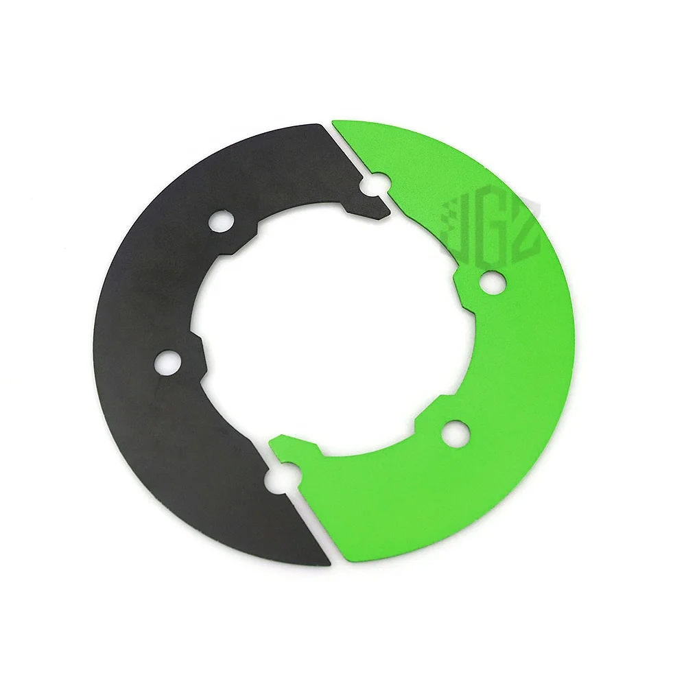 For KAWASAKI NINJA 400 Motorcycle CNC Transmission Belt Pulley Rear Wheel Sprocket Chain Cover Guard Accessories