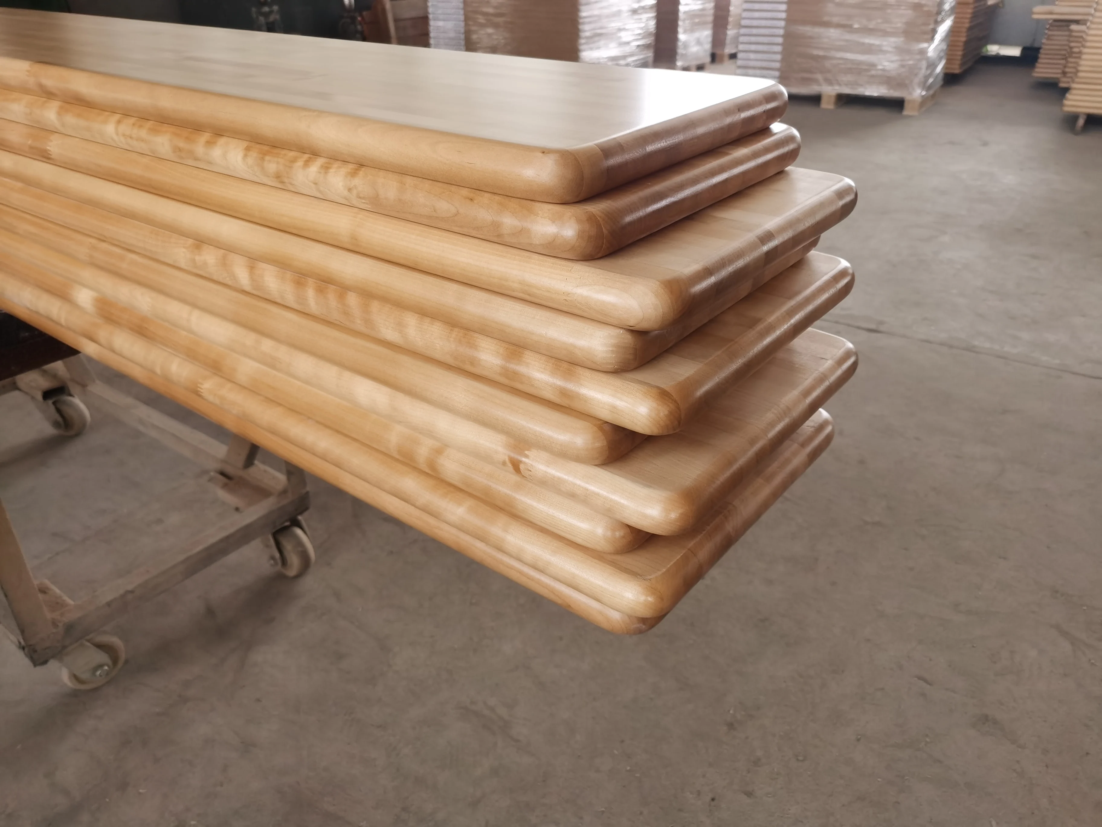 New Solid Wood  Panel Birch  board work top solid board worktop