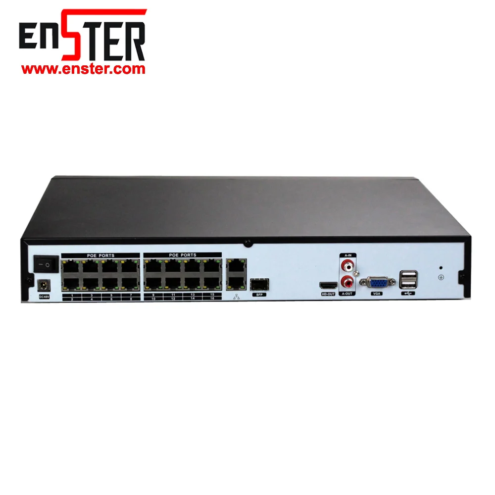  Горячая Распродажа 2021 16 каналов 8 Мп Ultra HD POE NVR Kit система видеонаблюдения сетевой