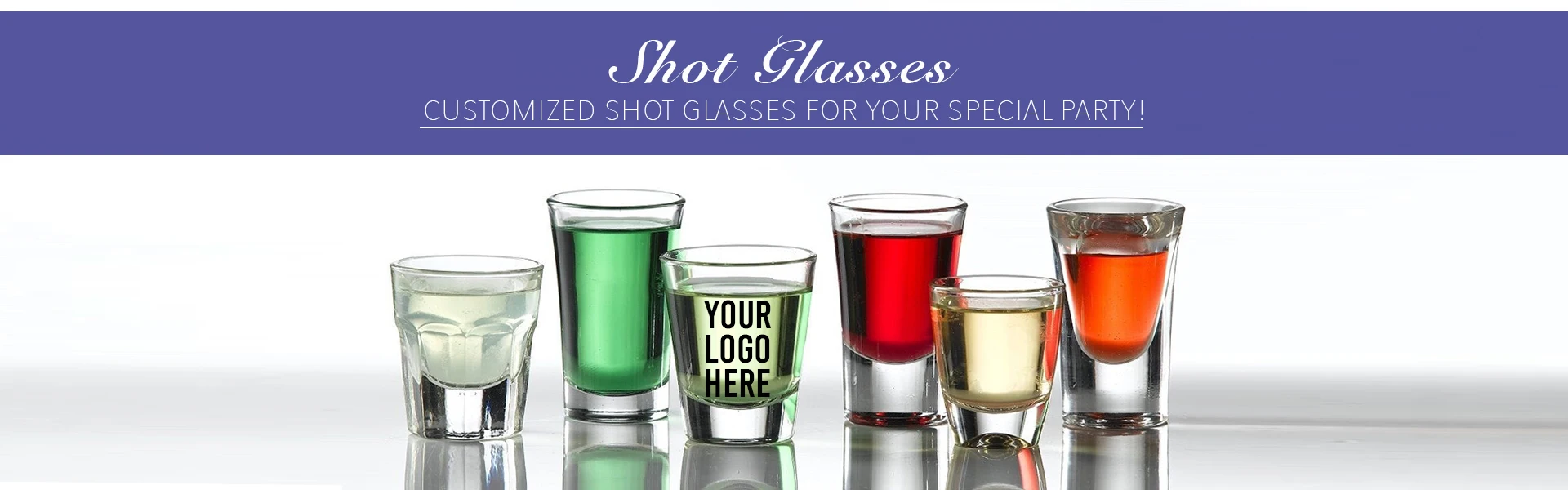 shot glasses
