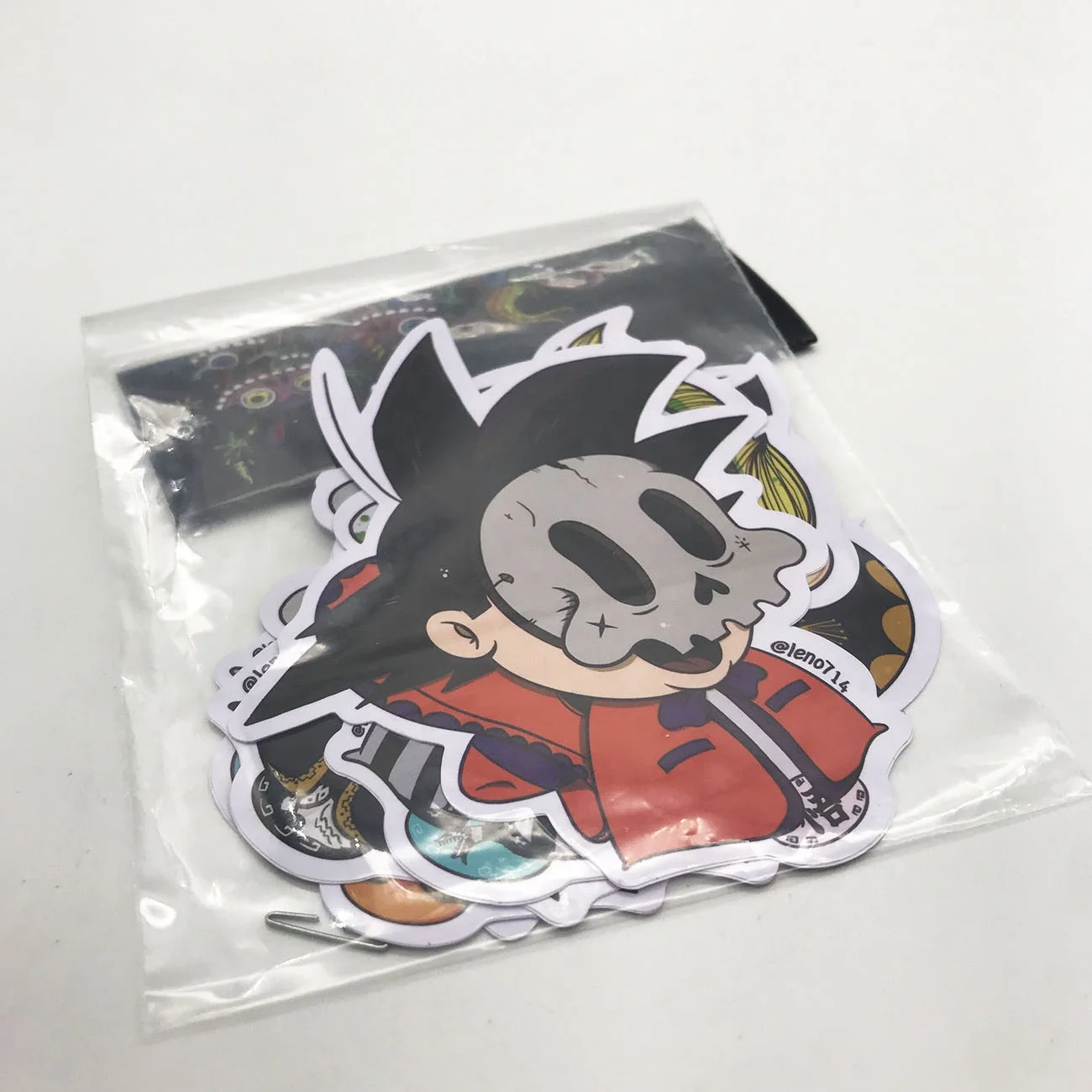 Custom Printed Irregular Die Cut Cute Cartoon Sticker Pack