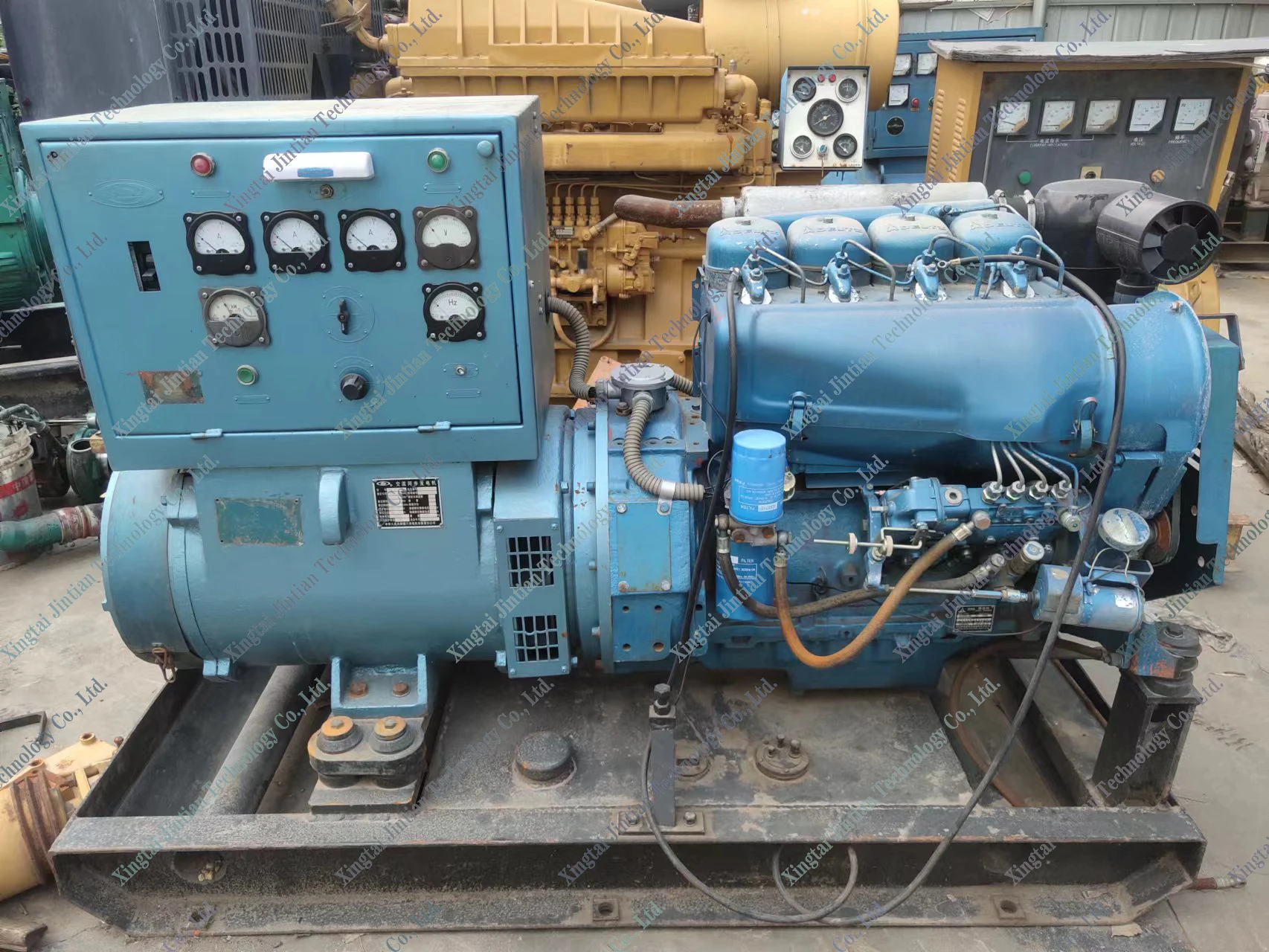 Used 30kW Generator Set with F4L912 Air Cooling Diesel Engine