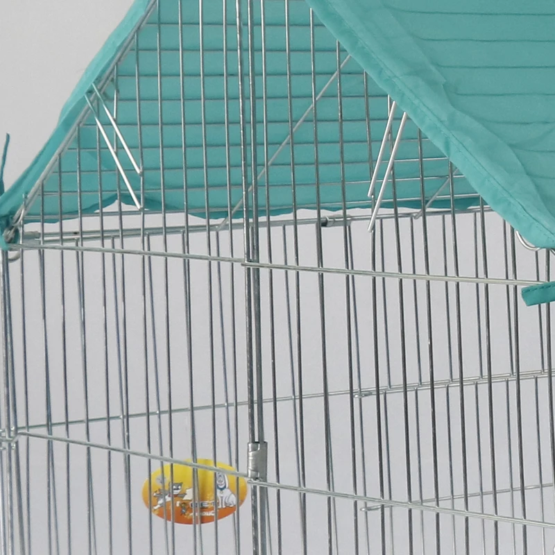Hot selling large animal enclosure outdoor chicken coop large space folding with canvas high quality reinforced