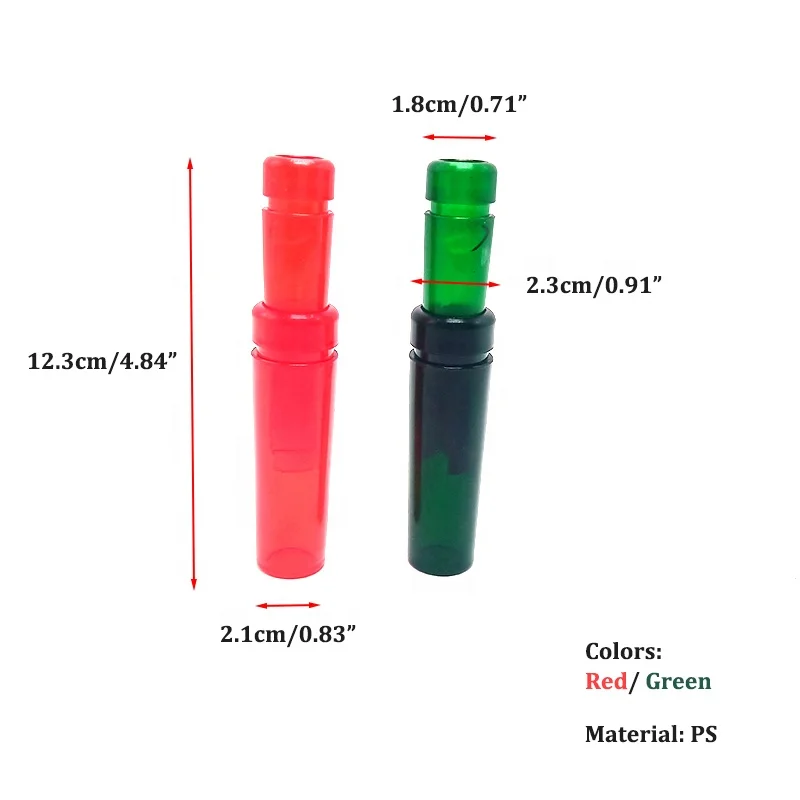 Duck Teal Call High Pitch & Exact Volume of Hen Durable PS Waterfowl Hunting Accessories Whistle Lanyard CAZA DEL PATO VERDE