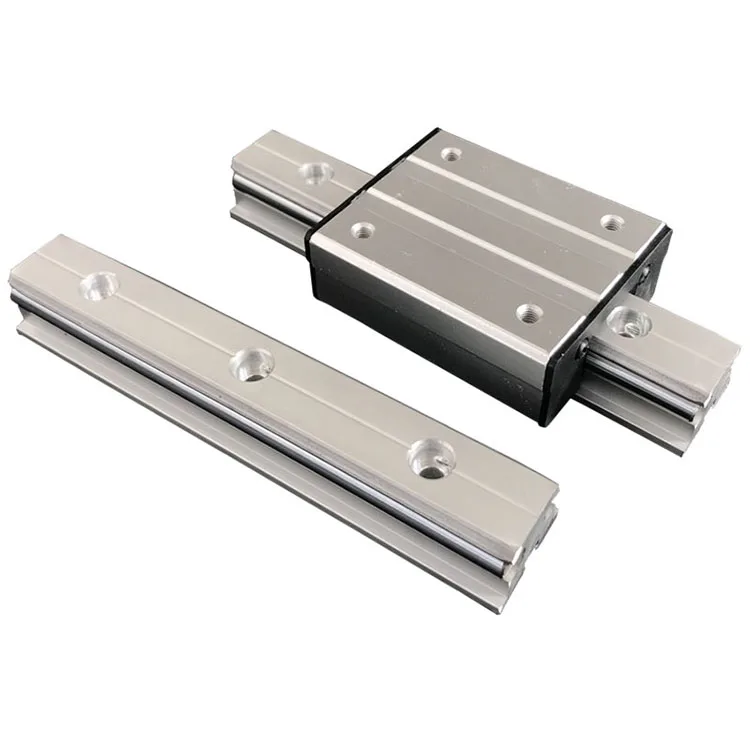 Roller CNC Linear Guide Rail LGD8 Low Price Dual-shaft Linear Rail Series Double Axis Roller Guide  For Milling Machine