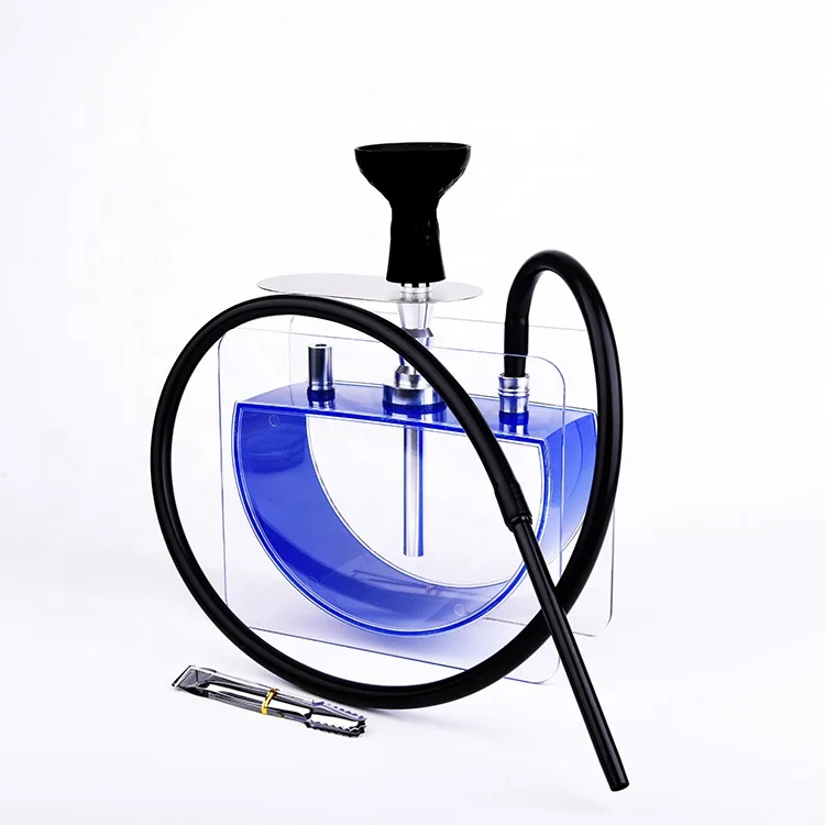 wholesale high quality hookah acrylic portable fashion shisha factory sale directly