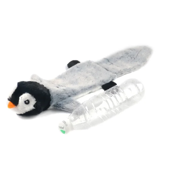 No Stuffing Plush Other Pet Toys Interactive Soft Chew Squeaky no stuffing Dog Toys Water Bottle Bag