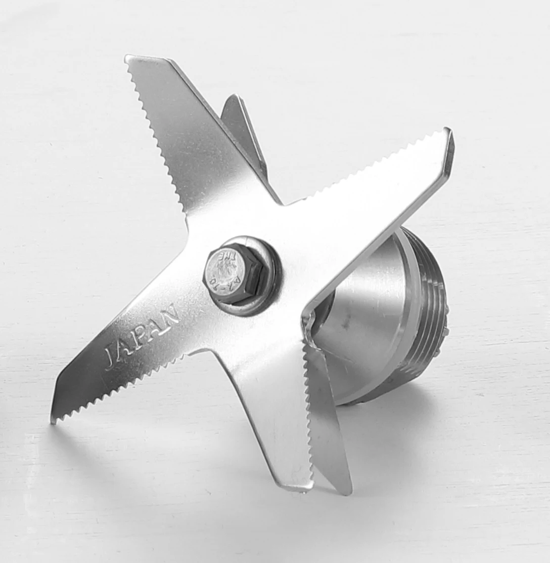 wholesale large capacity blender best quality fruit juice blender 6 leaves blade commercial stainless steel  blender blade