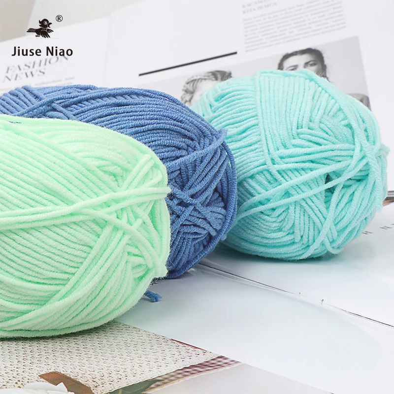 New Product Warm And Comfortable Cotton Acrylic Blended Yarn for