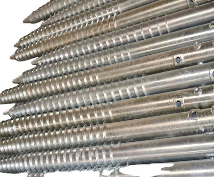 different size ground screw anchor