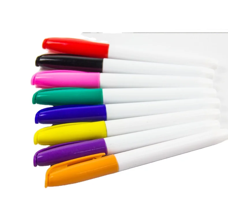 Oil Based Black ink Permanent marker pen,wholesale empty marker