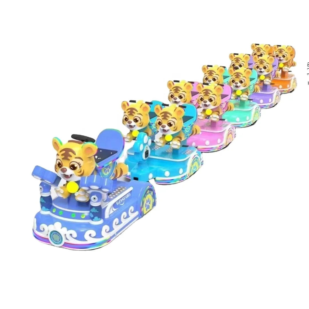 Factory Direct Riding Train Outdoor Tour And Sightseeing Trackless Tigger Train For Youth Places