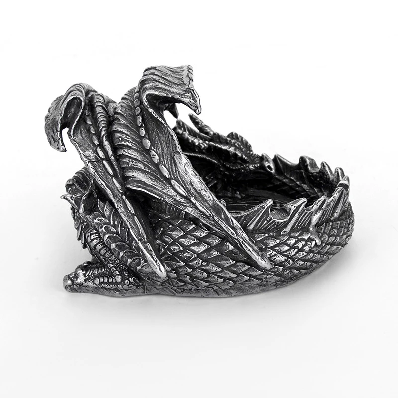 2022 new Business gift ashtray Creative Home Office stainless steel  Dragon Unique Ashtray