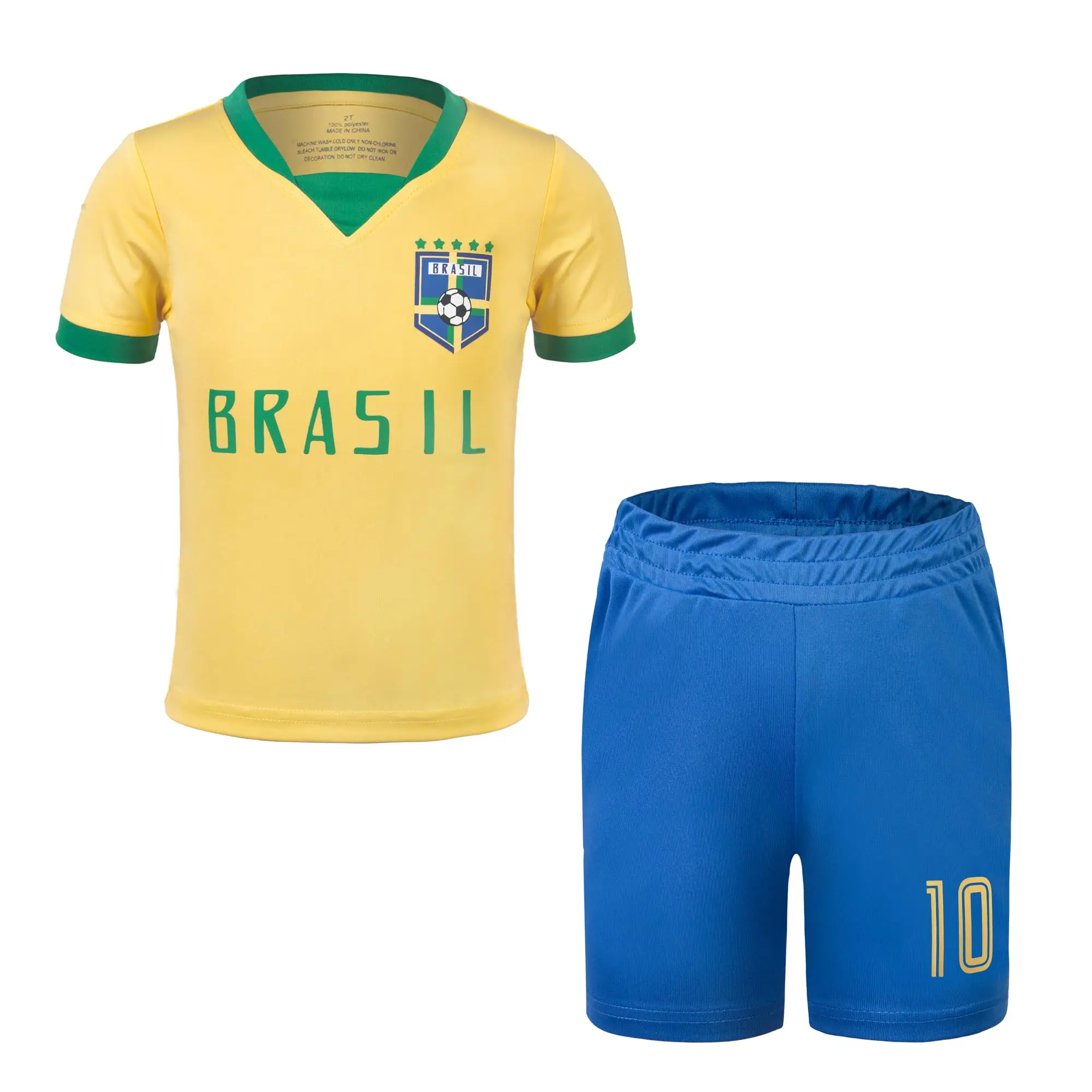 Paris Legend Leo #10 Kids Soccer Football Jersey Sets Clothing Manufacturers Summer Football Training Suit Boys Girls Polyester