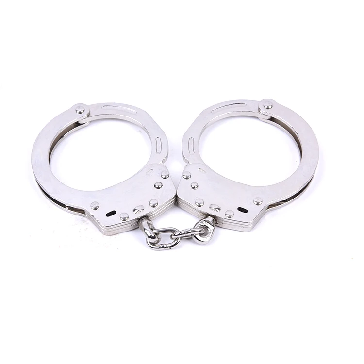 Professional customization high-quality materials police military carbon steel handcuffs