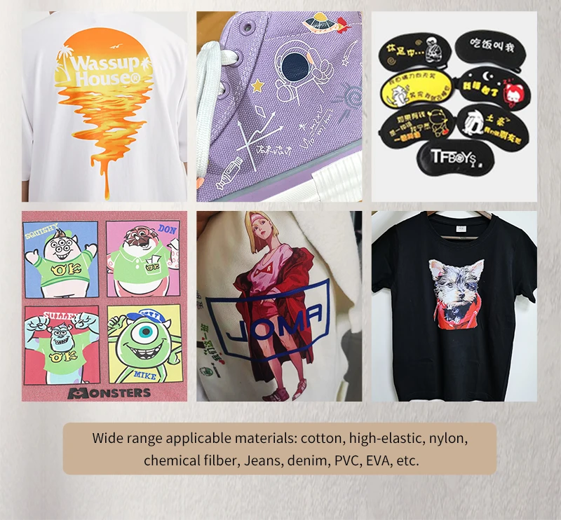 DOMSEM a3 dtf printers textile impresora Logo Inkjet Printing Machine T-Shirt DTG Printer