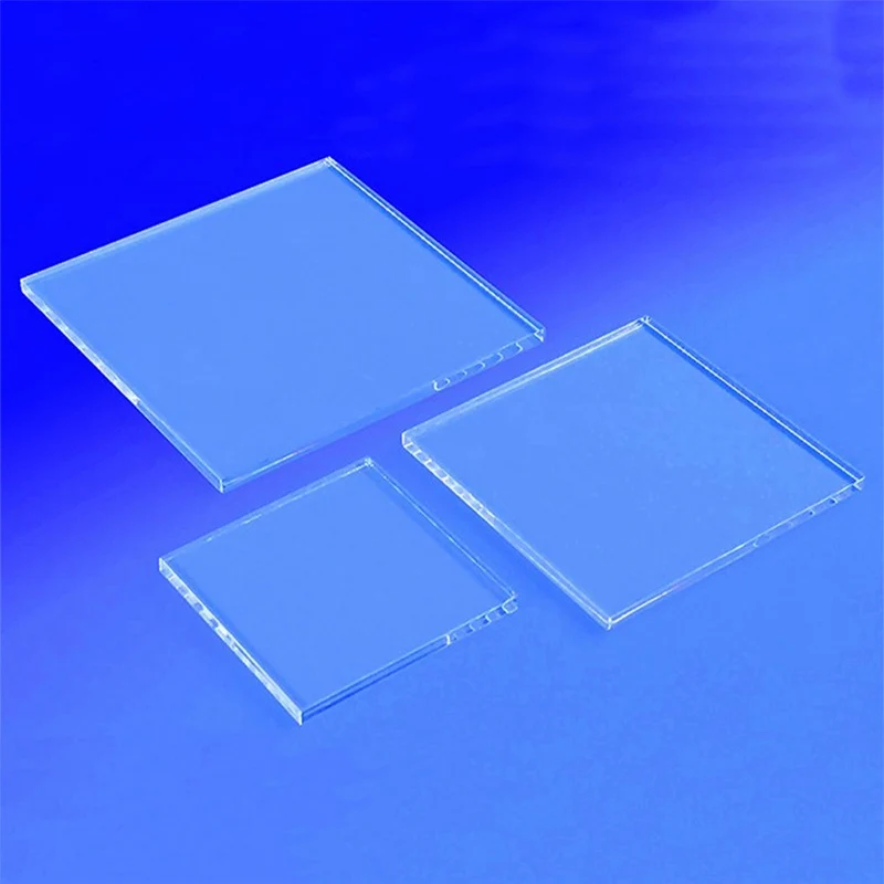 Multi-Functional Acrylic Block Board Acrylic Stamp Blocks Without Grid Clear Acrylic Blocks For Card Making Scrapbooking DIY