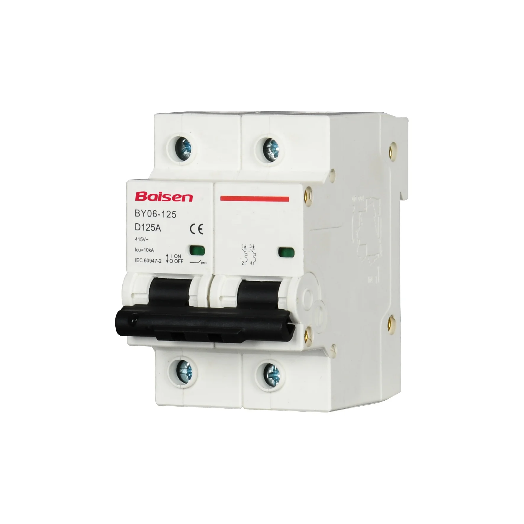 Factory Supply 50Hz/60Hz 230 Volt 400 1P 2P 3P 4P MCB Miniature Circuit Breakers for