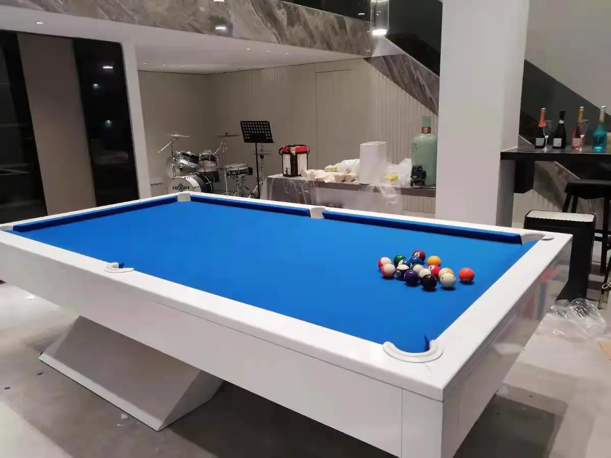 2024 Online shop cheap price best sale modern design professional billiard table 7ft 8ft 9ft indoor games table with cpba cloth