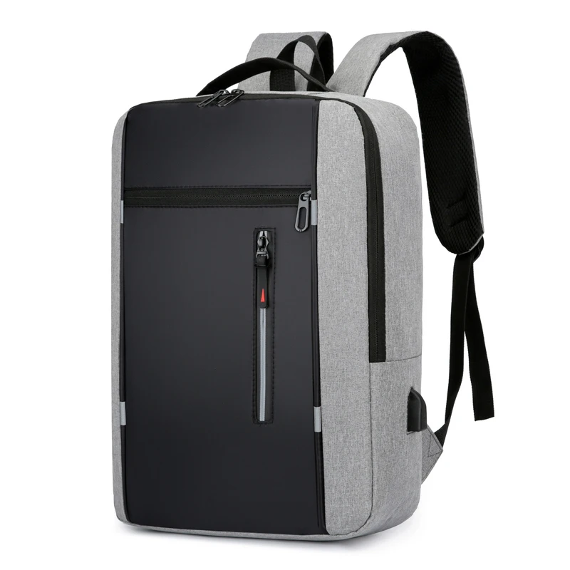 Large business 15.6 inch Usb charger backpack multi-function travelling backbag mochilas escolares