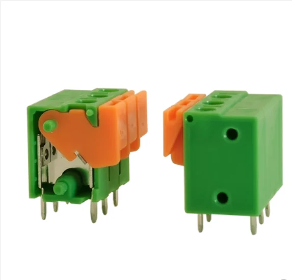 High quality KF141V spring type PCB wiring terminal 2.54MM 2/3/4/5/6/7/8P