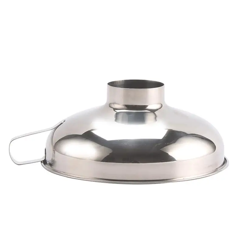 
Stainless Steel Wide Mouth Funnel Canning Hopper Filter Food Pickles Jam Funnel Kitchen Gadgets Cooking Tools 