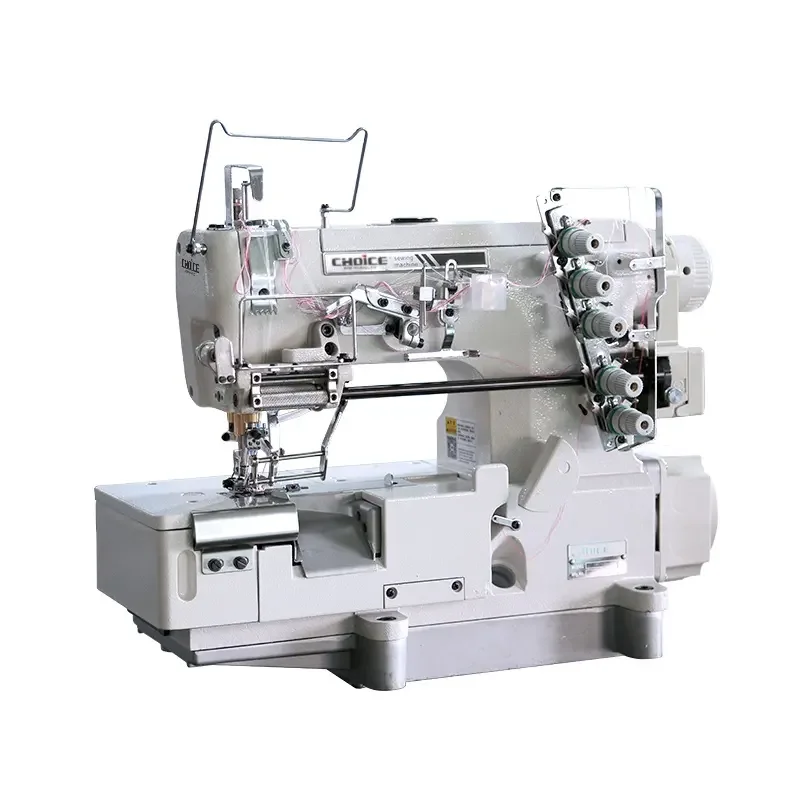 Interlock Sewing Machine Direct drive Cutter elastic belt tension seam pneumatic/electric GC562-05CB/TK/DD