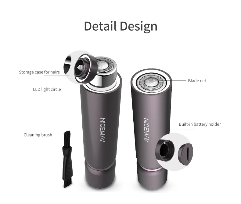 Customized Logo New Face Trimmer Shaver Usb Rechargeable Facial Mini Portable Electric Hair Removal Epilator for Women
